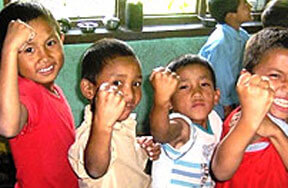 volunteers in Nepal Orphanage