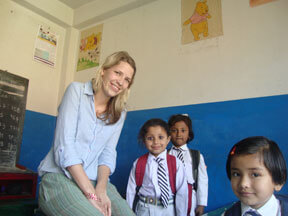 volunteers in Nepal